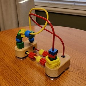 Melissa & Doug First Bead Maze - Wooden Educational Toy